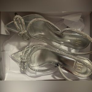 JLO clear heels